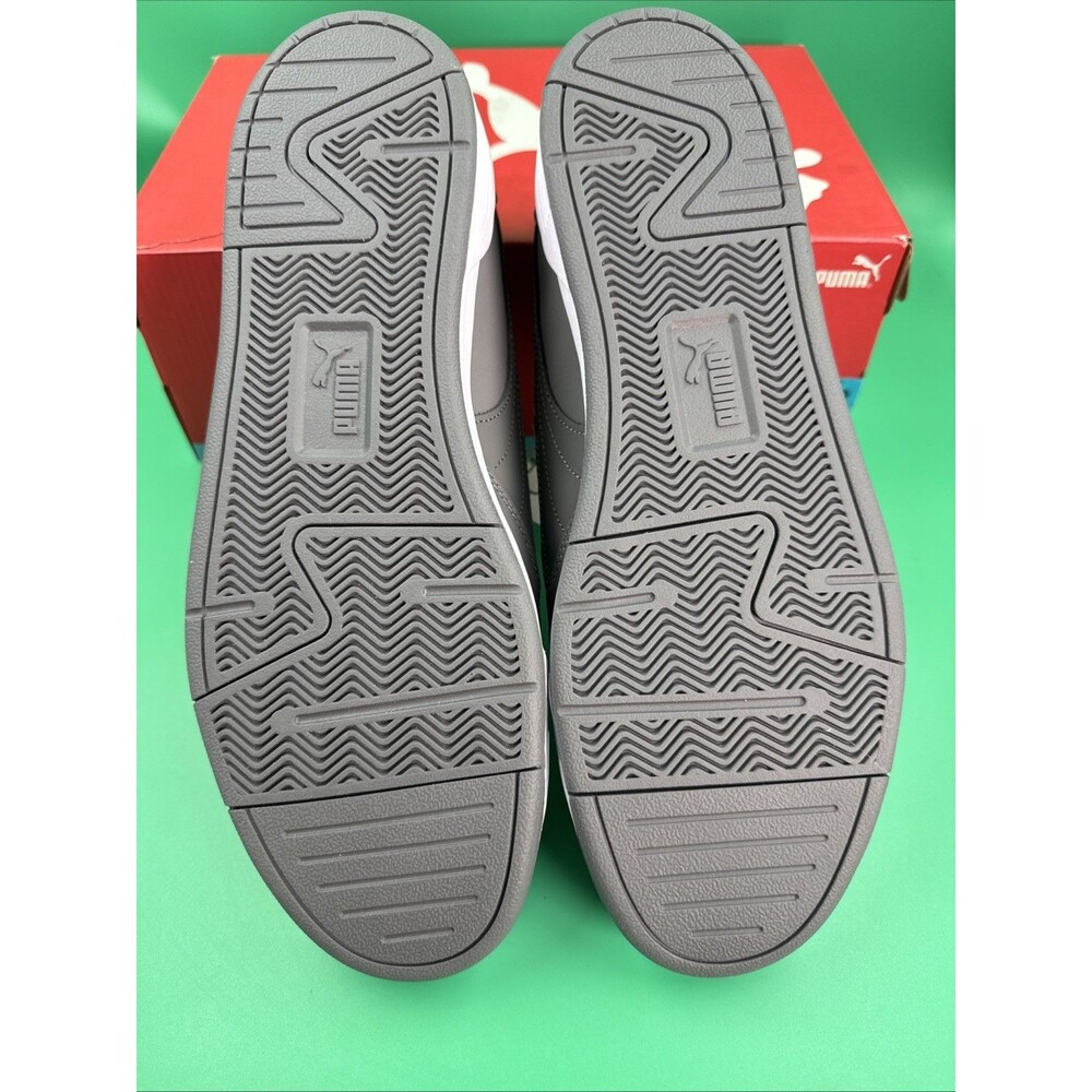 New PUMA Men's Size 12 Skate Sneakers Lace-up Court Shoes Gray NIB - Picture 13 of 16